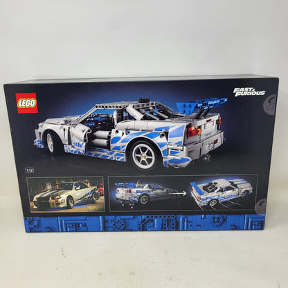  New LEGO Technic 2 Fast 2 Furious Nissan Skyline GT-R R34 Car Set 42210