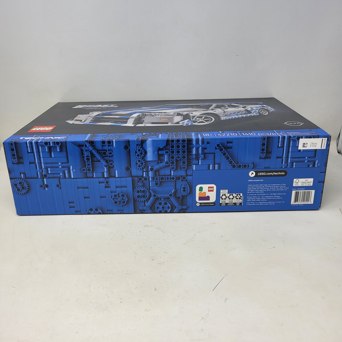  New LEGO Technic 2 Fast 2 Furious Nissan Skyline GT-R R34 Car Set 42210