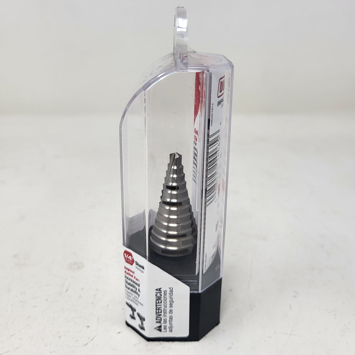 New Diablo 7/8" Metal Impact Step Drill Bit Hex Shank 1 Pk DSD0875S12