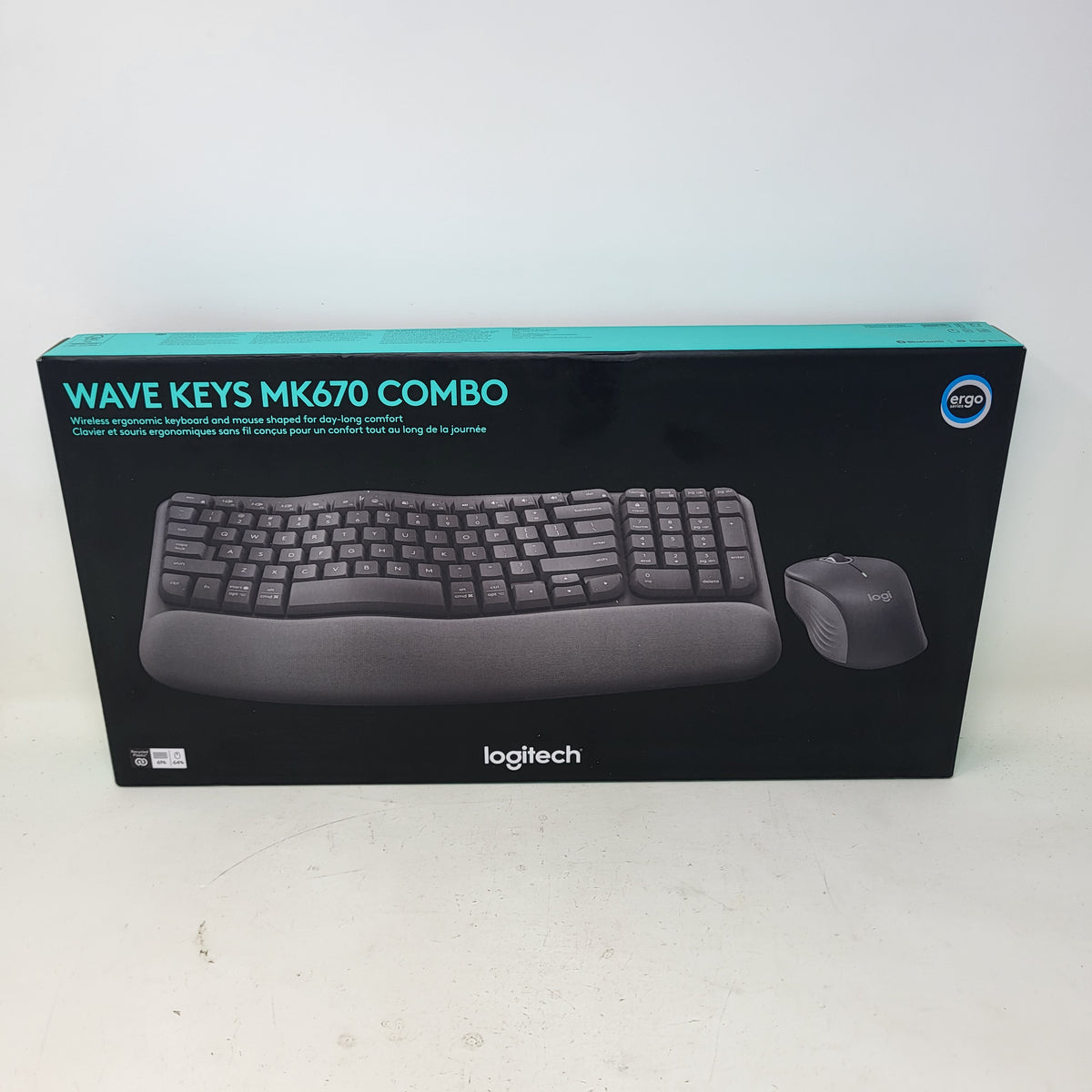New Logitech MK670 920-012059 Wireless Keyboard Black