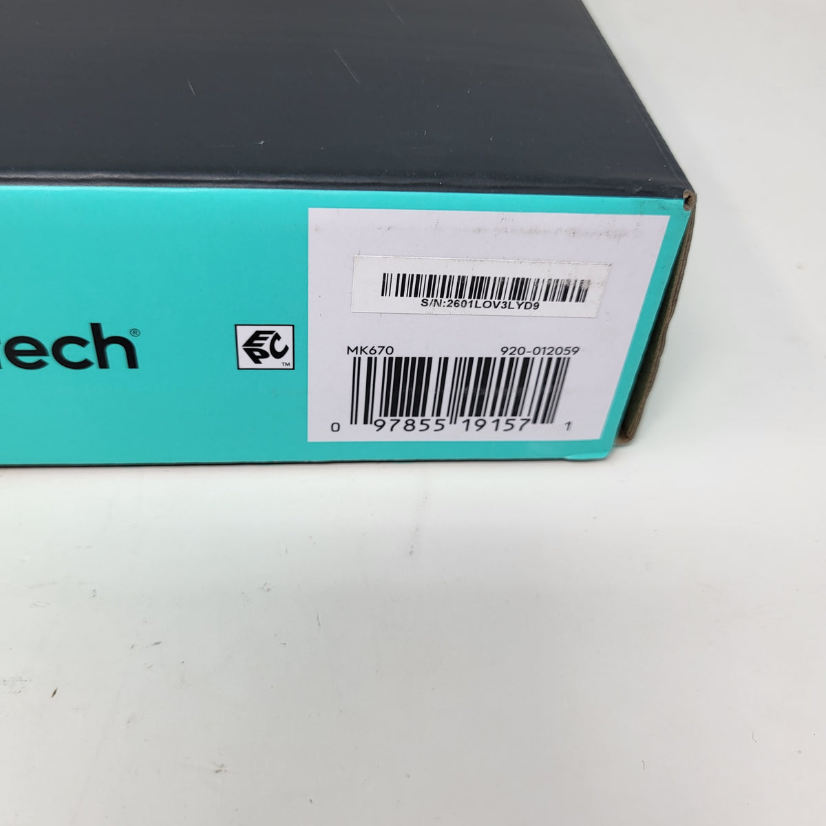 New Logitech MK670 920-012059 Wireless Keyboard Black