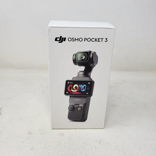 DJI Osmo Pocket 3 Gimbal Stabilizer 3-Axis Handheld 4K Video Vlog Action Camera