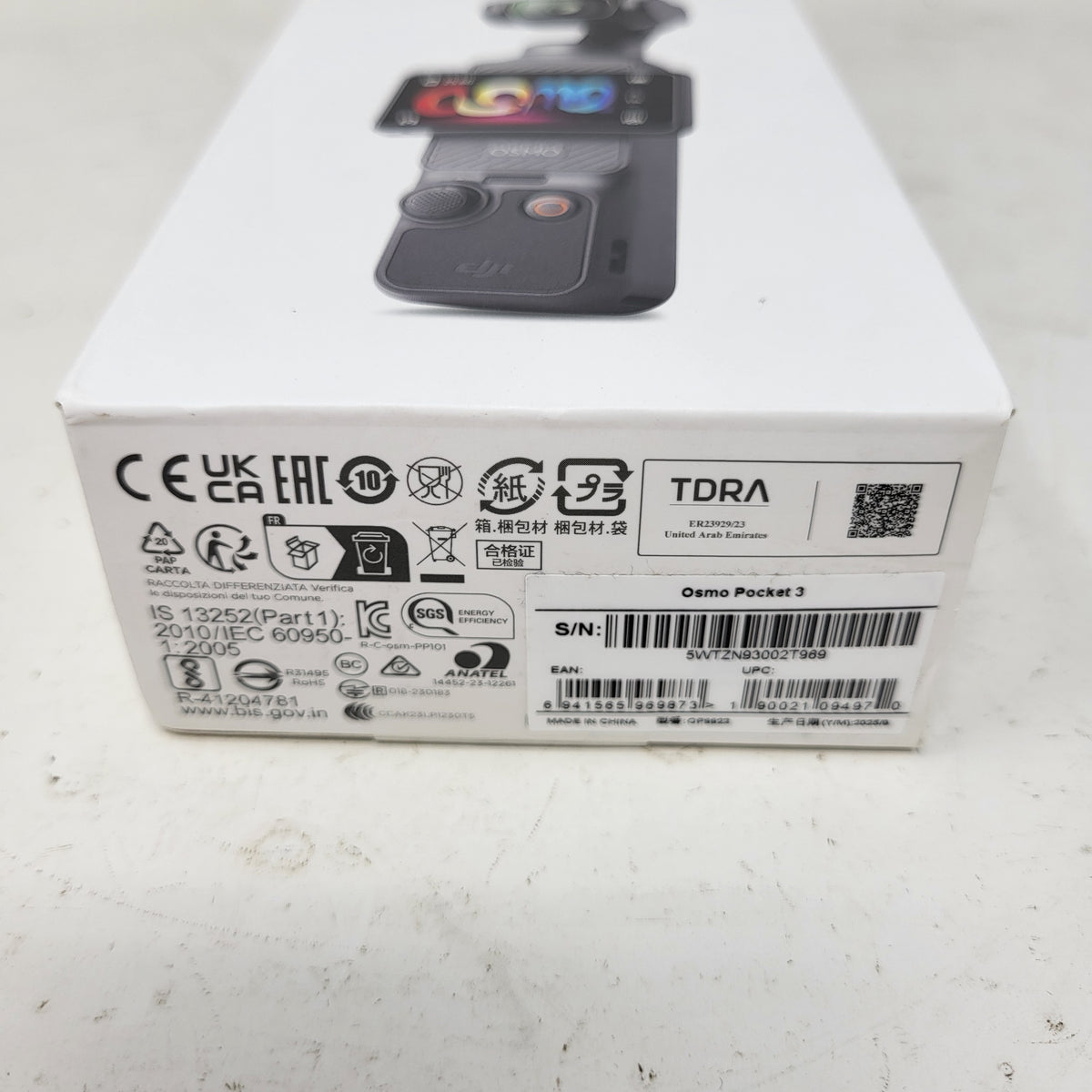 DJI Osmo Pocket 3 Gimbal Stabilizer 3-Axis Handheld 4K Video Vlog Action Camera