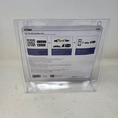 New CURT 51180 Echo Mobile Trailer Brake Controller Bluetooth Wireless 7-Way