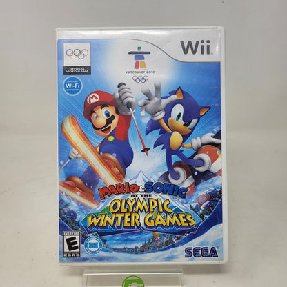 Mario and Sonic at the Olympic Winter Games (Nintendo Wii, 2009)