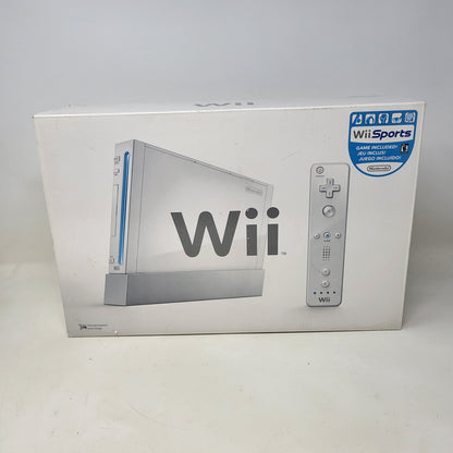 Nintendo Wii Console Gaming System RVL-001 White