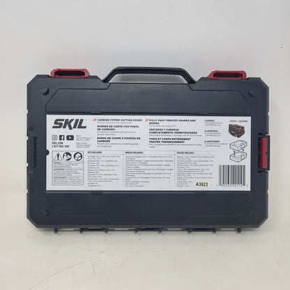 New SKIL 30-Piece Carbide-Tipped Router Bit Set RTB7502