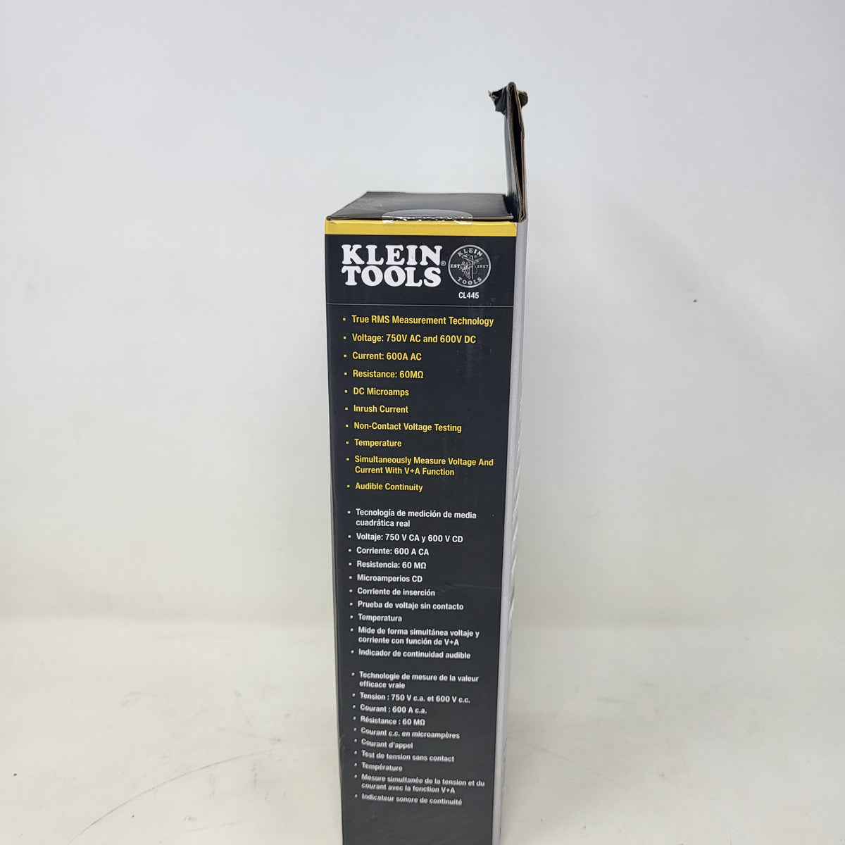 New Klein Tools CL445 750V AC/ 600V DC HVAC Clamp Meter