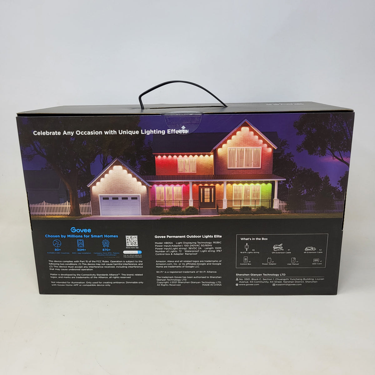 New Govee Permanent Outdoor Lights Smart Home LED Lights White