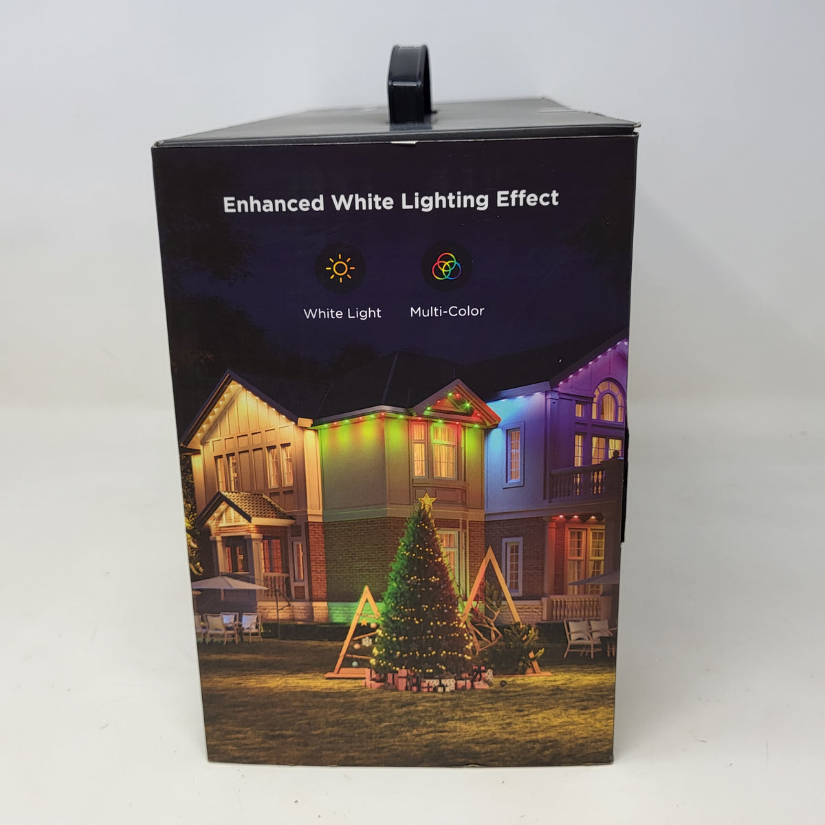 New Govee Permanent Outdoor Lights Elite 100ft Wi-Fi RGBIC LED Black H805A