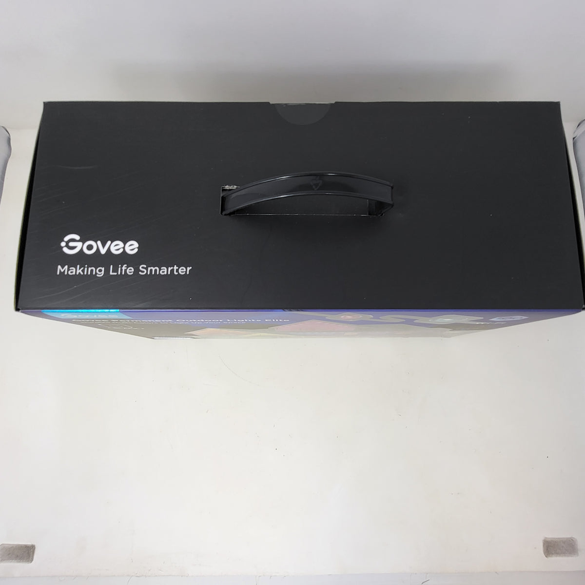 New Govee Permanent Outdoor Lights Elite 100ft Wi-Fi RGBIC LED Black H805A