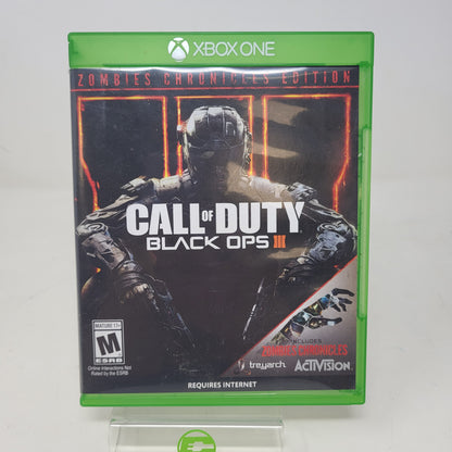 Call of Duty Black Ops III [Zombie Chronicles] (Microsoft Xbox One, 2017)