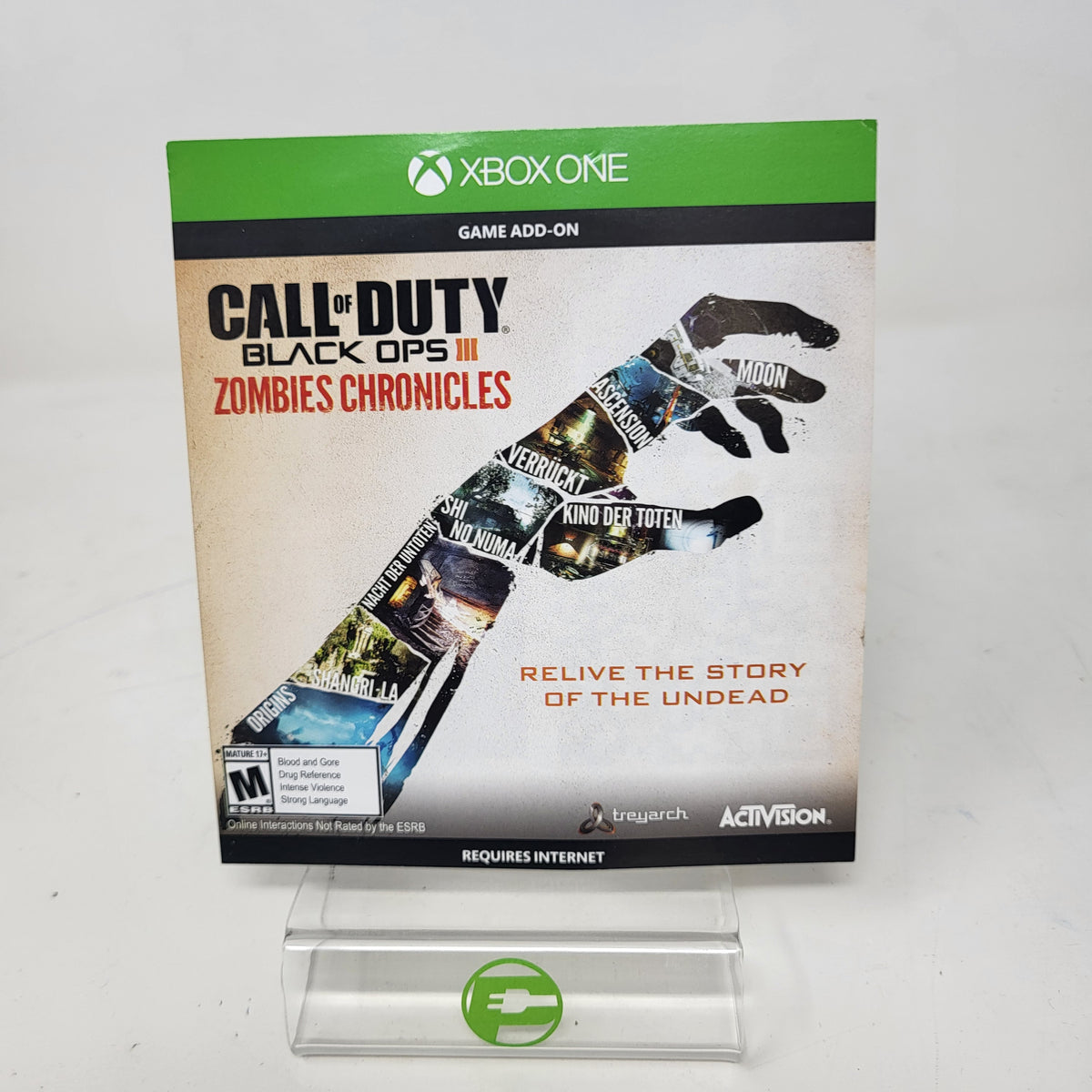 Call of Duty Black Ops III [Zombie Chronicles] (Microsoft Xbox One, 2017)