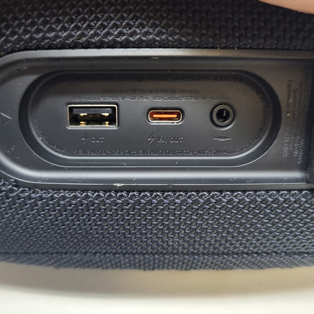 JBL Extreme 3 Portable Speaker System Black JBLXTREME3BLKAM