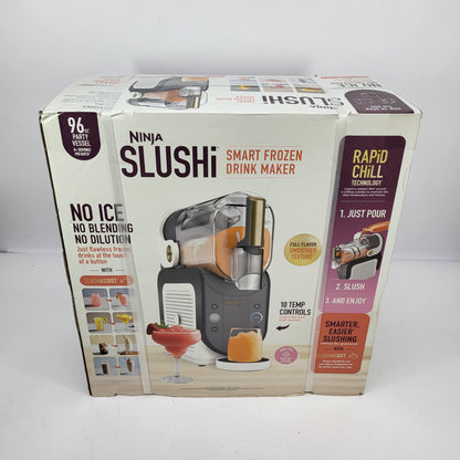 New Ninja Slushi 96OZ Party Vessel Smart Frozen Drink Maker Rapid Chill