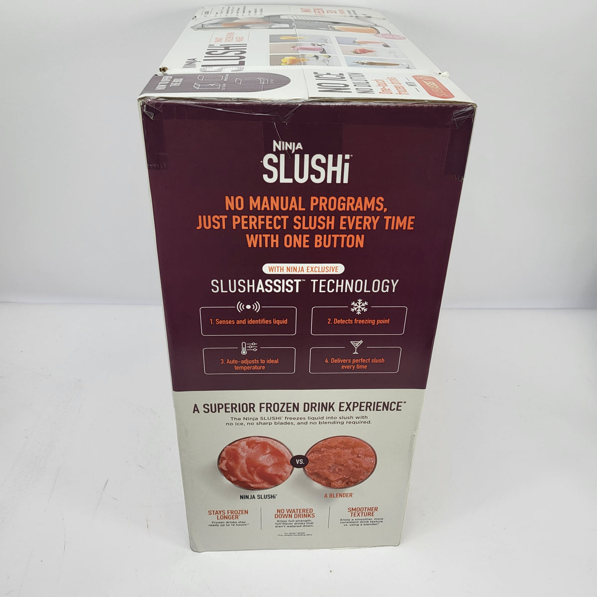 New Ninja Slushi 96OZ Party Vessel Smart Frozen Drink Maker Rapid Chill