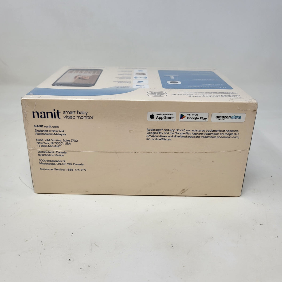 New Nanit Pro Smart Baby Video Camera Monitor w/Flex Stand