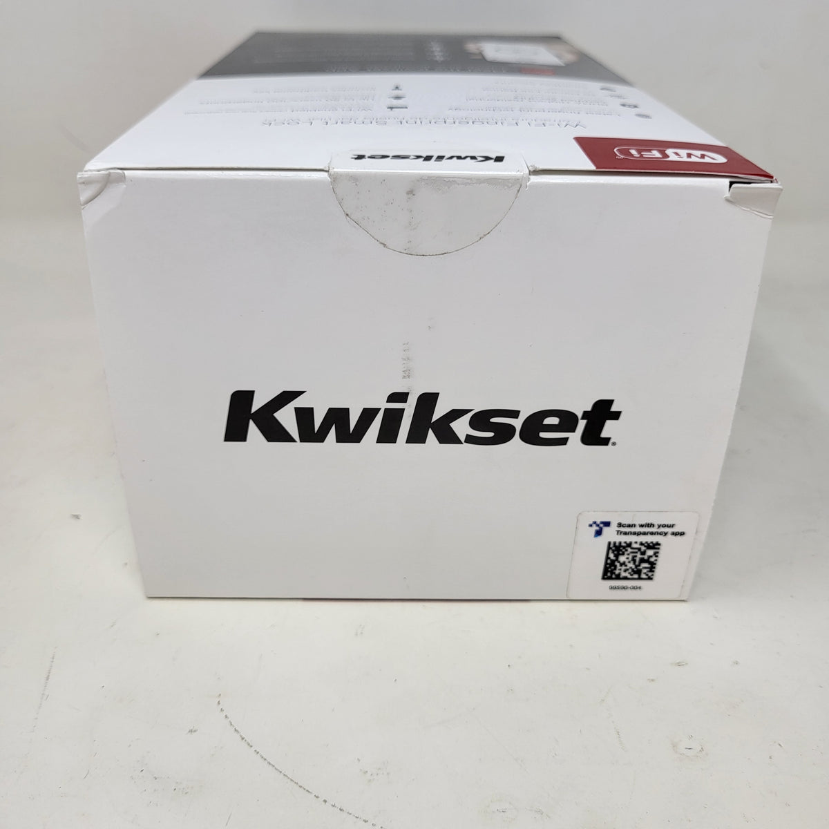 Open Box Kwikset HALO Touch WiFi Fingerprint Smart Door Lock Deadbolt Matte Black
