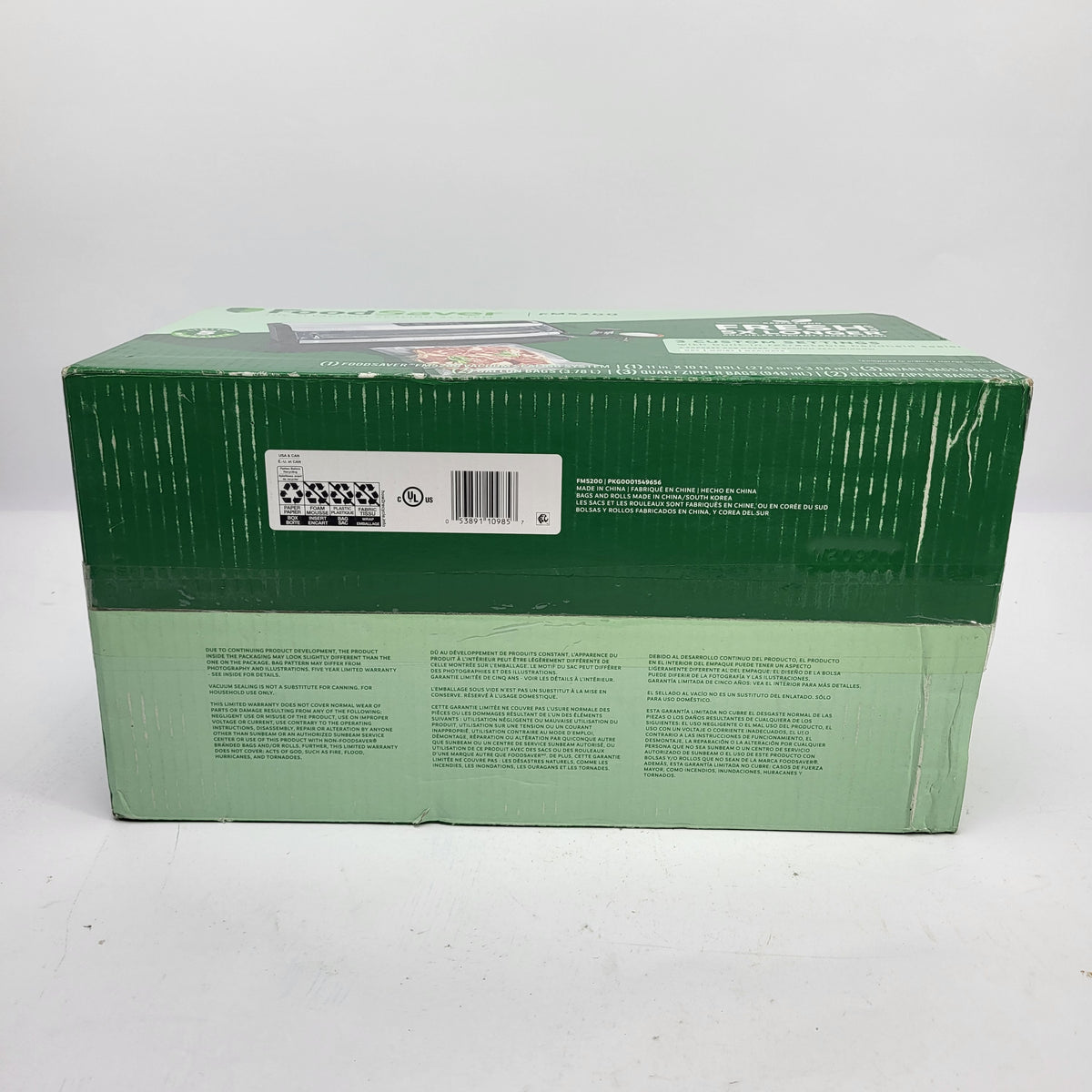 New FoodSaver FM5200 Series 2-in-1 Vacuum Sealing System for Food Preservation