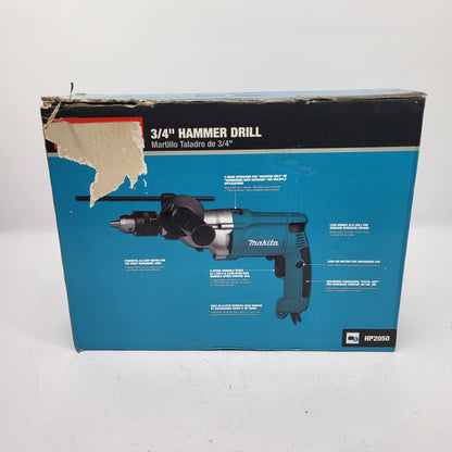 Makita HP2050 2-Speed 120V Corded Hammer Drill Keyed Chuck w/ Case
