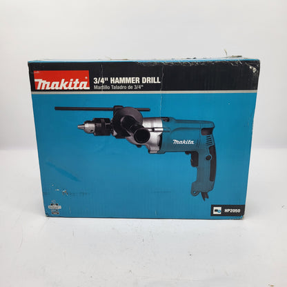 Makita HP2050 2-Speed 120V Corded Hammer Drill Keyed Chuck w/ Case