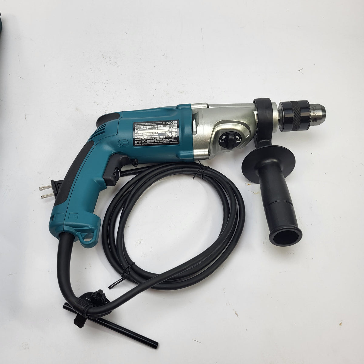 Makita HP2050 2-Speed 120V Corded Hammer Drill Keyed Chuck w/ Case