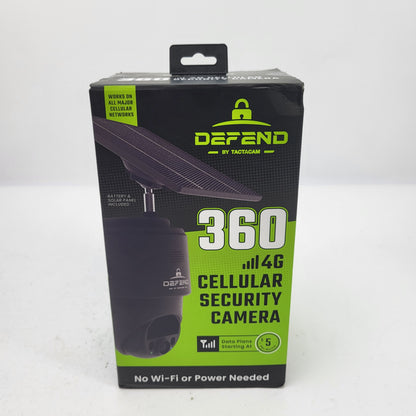 New Defend 360 4G Cellular Security Camera DFDPTZ01