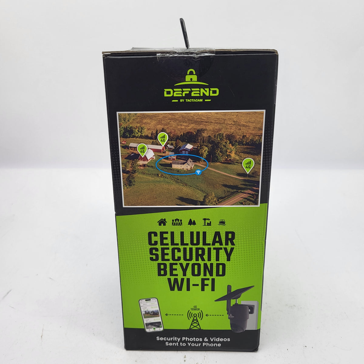 New Defend 360 4G Cellular Security Camera DFDPTZ01