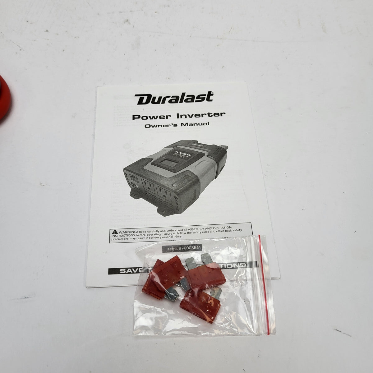 New Duralast 1000 Watt Power Inverter 70003BM