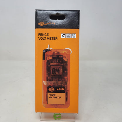 New Gallagher G503014 Electric Fence Digital Volt Meter Testor Fencing 9V