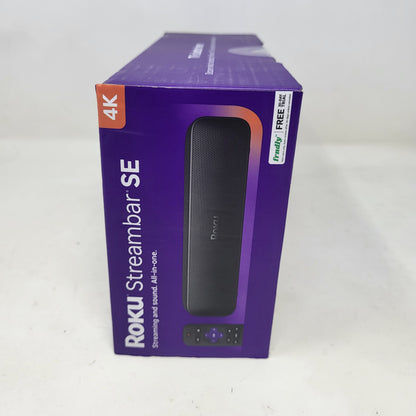 New Roku Streambar SE 2-in-1 TV Soundbar 9104RW