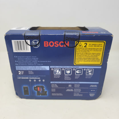 New Bosch GPL100-50G 5-Point Green Beam Laser Level 125 ft, 4X Brighter
