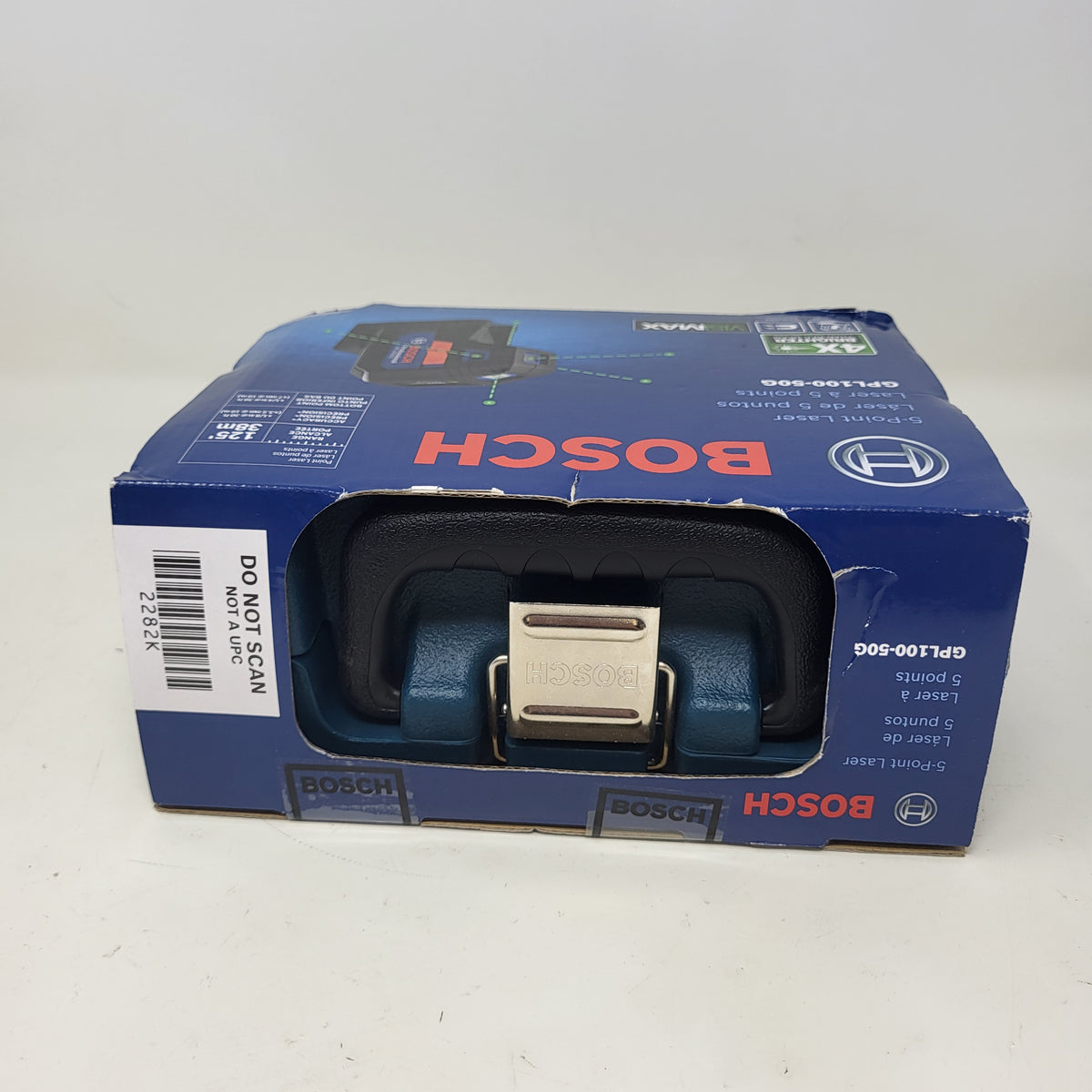 New Bosch GPL100-50G 5-Point Green Beam Laser Level 125 ft, 4X Brighter