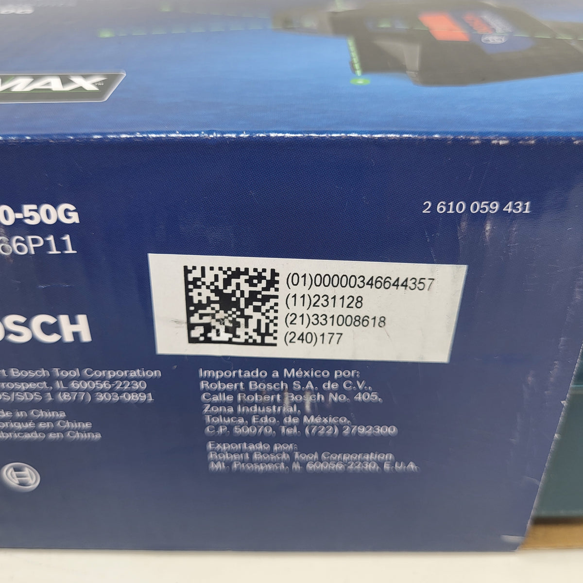 New Bosch GPL100-50G 5-Point Green Beam Laser Level 125 ft, 4X Brighter
