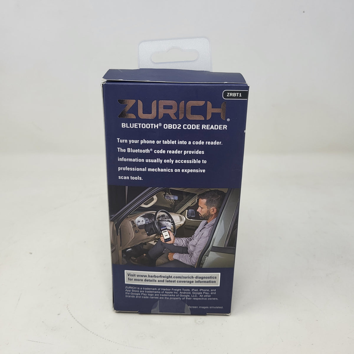 New Zurich Bluetooth Dongle OBD2 Code Reader Scanner ZRBT1