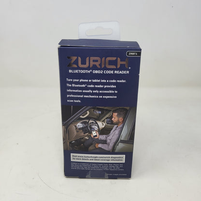 New Zurich Bluetooth Dongle OBD2 Code Reader Scanner ZRBT1