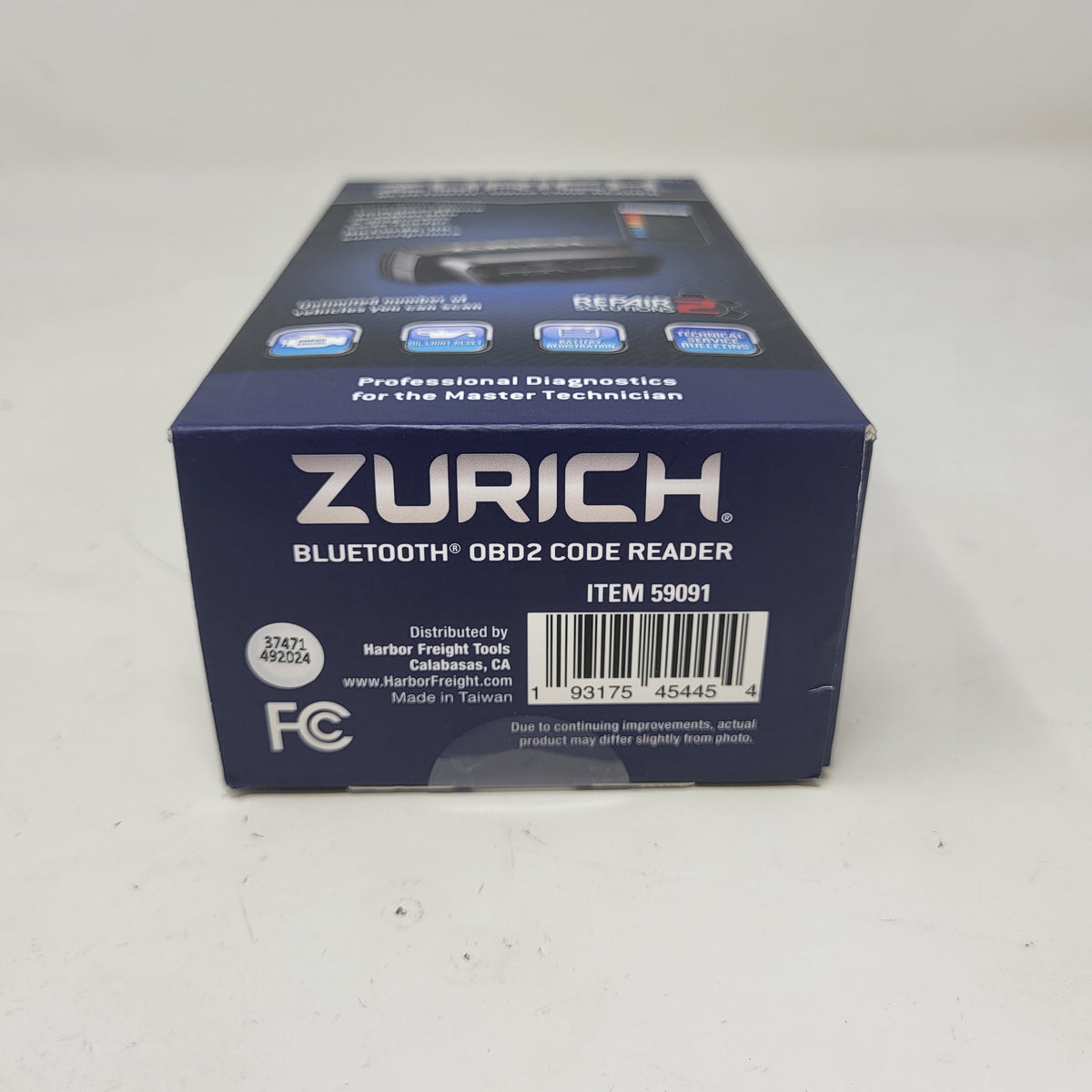 New Zurich Bluetooth Dongle OBD2 Code Reader Scanner ZRBT1