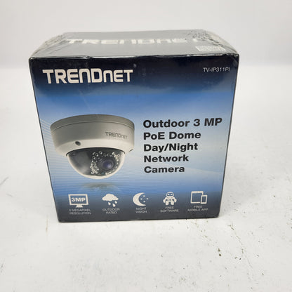 New TRENDnet Outdoor Camera Dome Security Camera TV-IP311PI