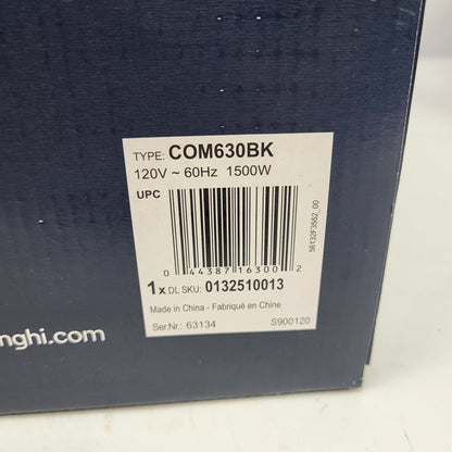  New De'Longhi All in One Combination Coffee & Espresso Machine COM630BK