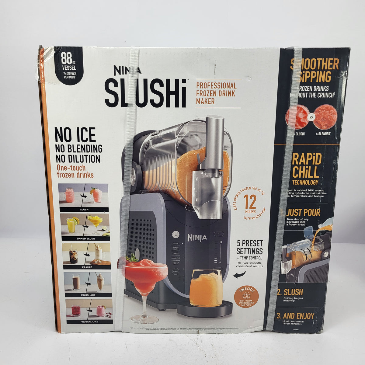 New Ninja FS301 2 Quarts Frozen Dessert Maker Multi-Colored