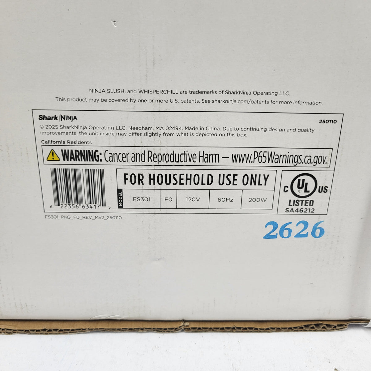 New Ninja FS301 2 Quarts Frozen Dessert Maker Multi-Colored