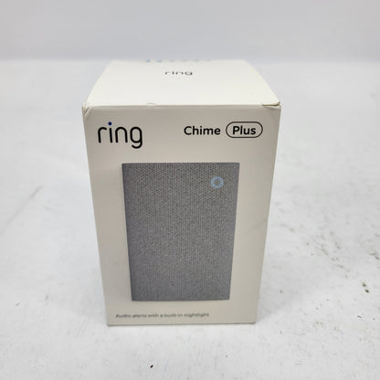 New Ring Chime Plus 3rd Gen Audio Alerts Nightlight B0FS39FBQC White