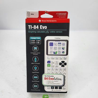 New Texas Instruments TI-84 Evo Graphing Calculator