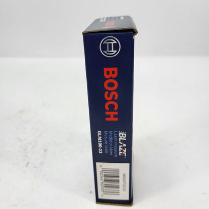 New Bosch Blaze 100ft Backlit Laser Measure GLM100-23