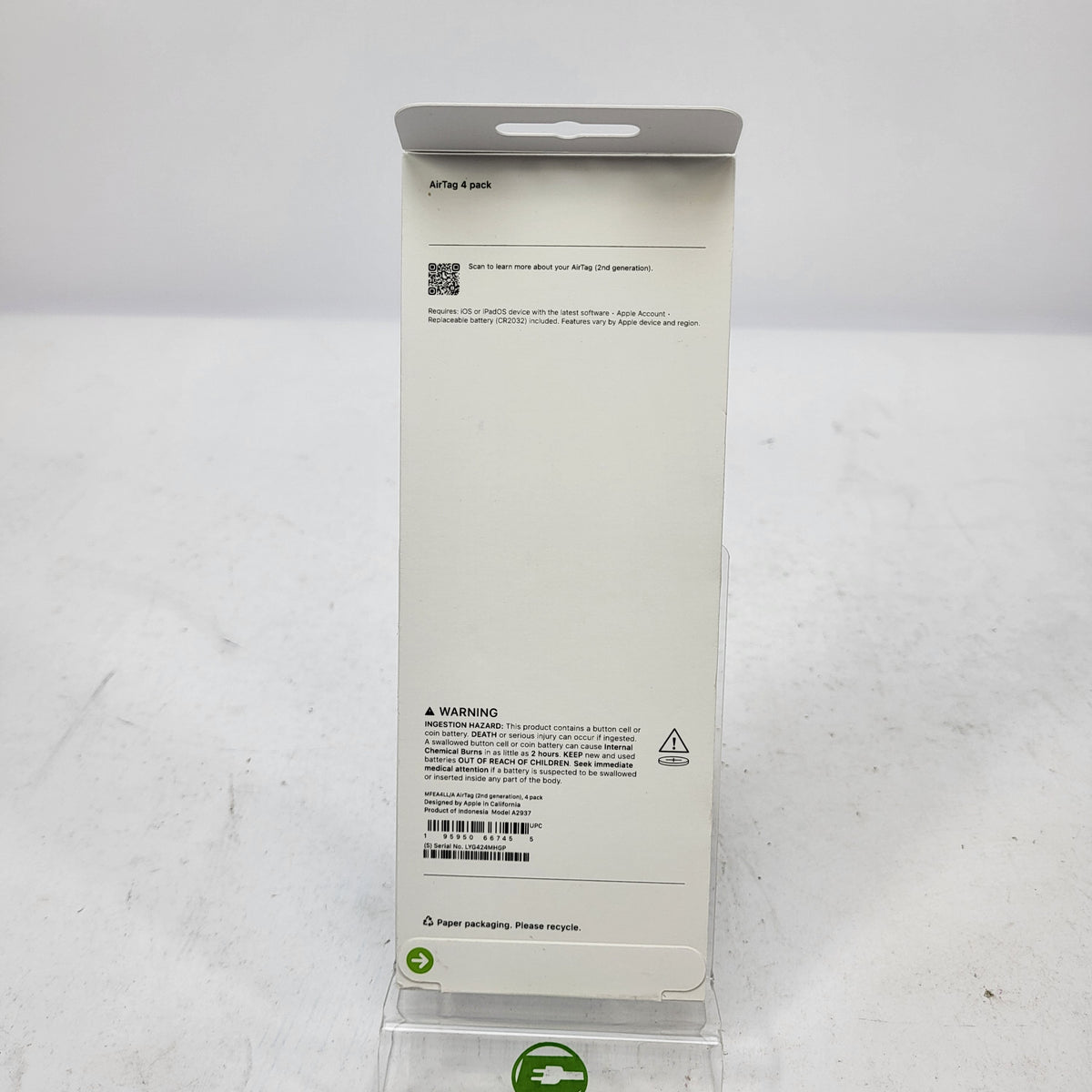 New Apple Airtag (2nd Gen) 4 Pack White MFEA4LL/A 