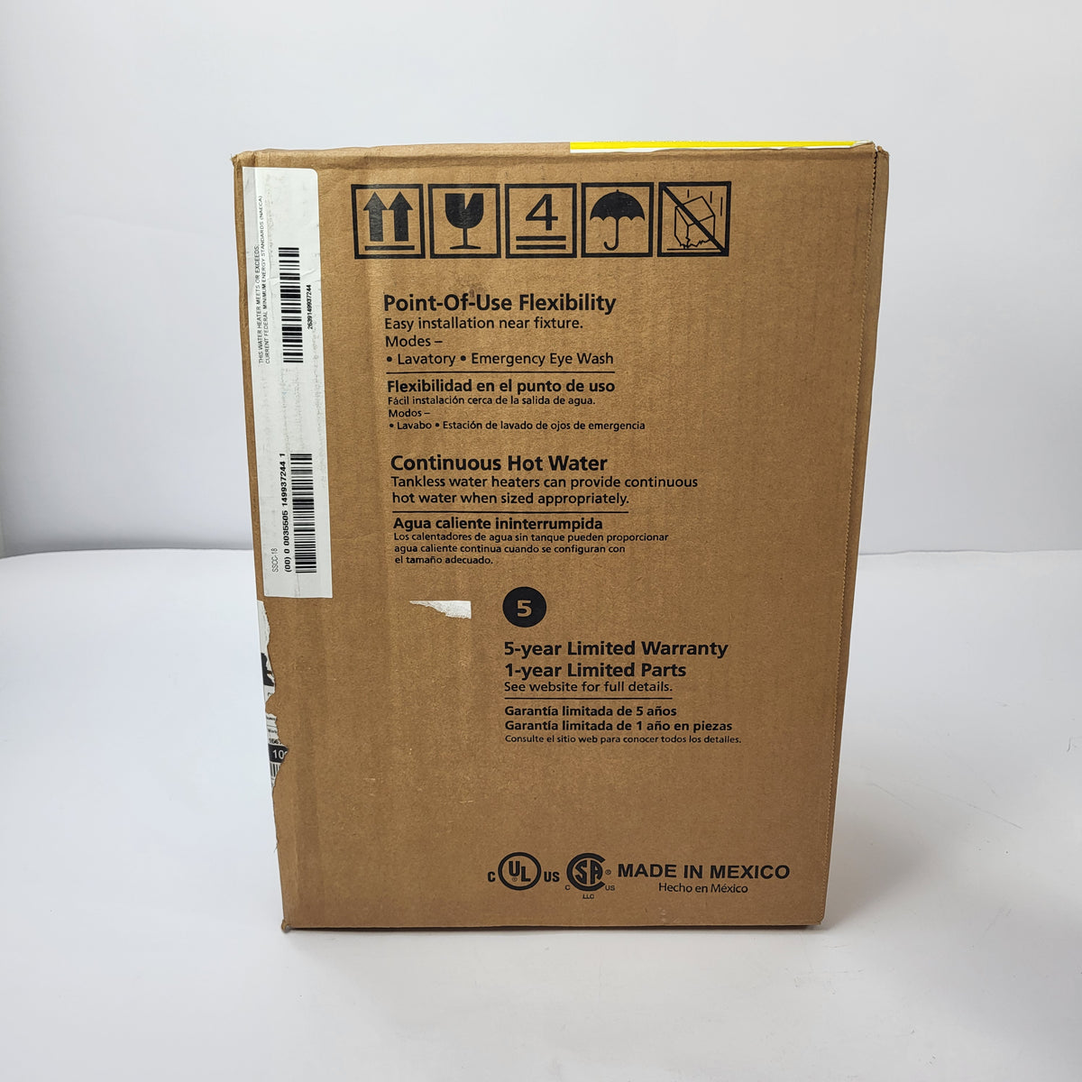 American Water Heater Commercial 3500W Tankless Point Electric UPVM-35K