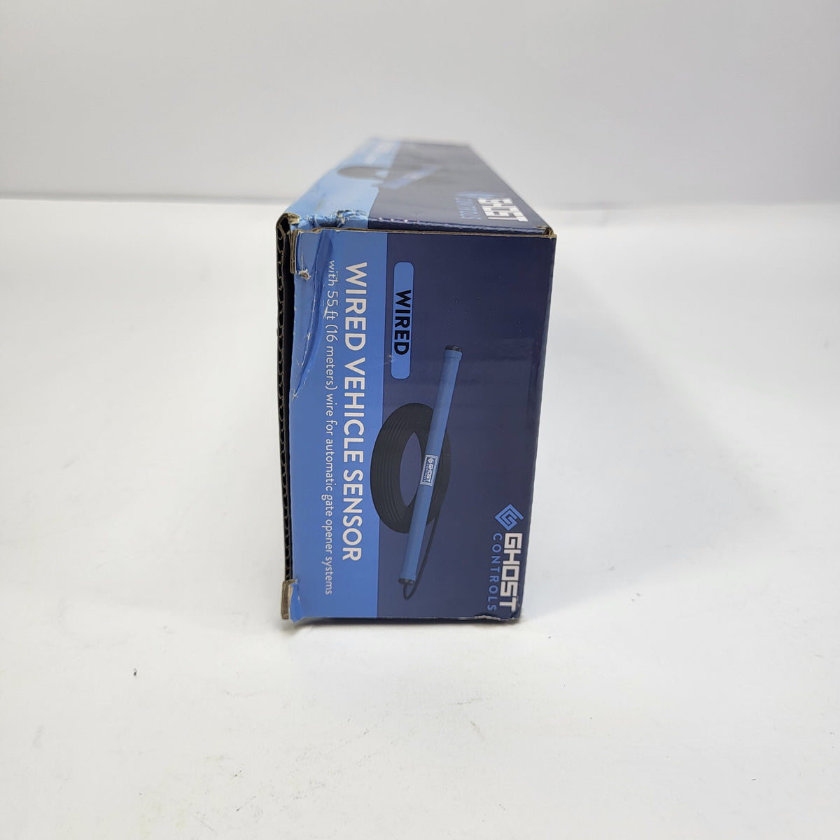 New Ghost Controls AXXV Wired Vehicle Sensor w/ 55 ft. Cable for Automatic Gate