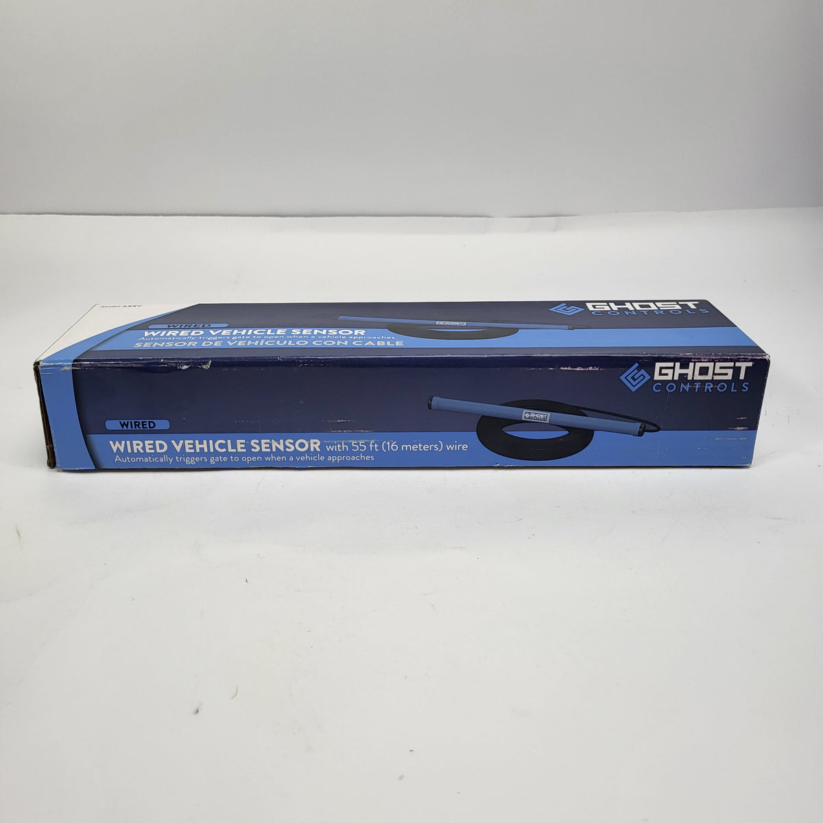 New Ghost Controls AXXV Wired Vehicle Sensor w/ 55 ft. Cable for Automatic Gate