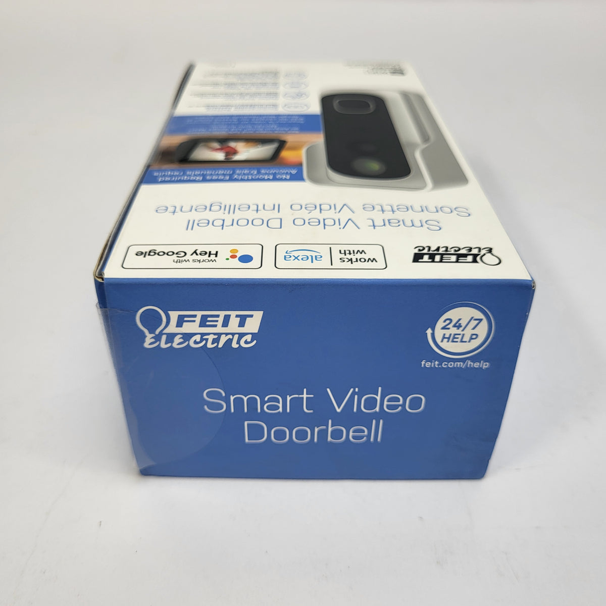 New Feit Electric CAM/DOOR/WIFI/BATG2 Smart Video Doorbell 1080p