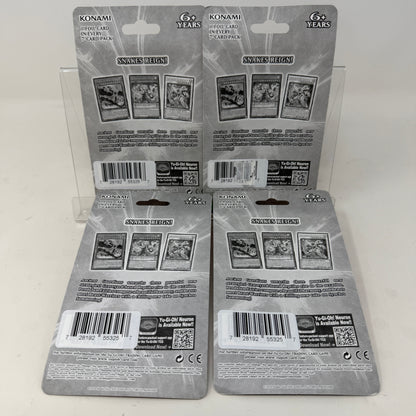 New Sealed Lot Of 4 Yu-Gi-Oh Ancient Guardians Blister Pack